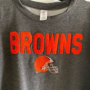 New Browns crewneck